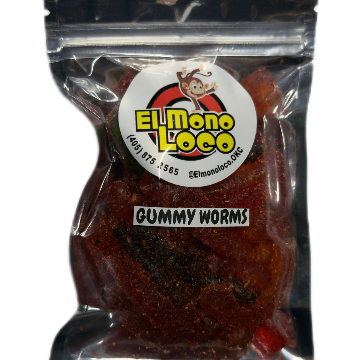 Gas Pack Gummy Worms 4.5oz – El Mono Loco OKC